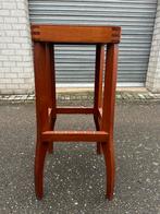 Houten Barkruk, Ophalen, Gebruikt, Met voetsteun, 60 tot 90 cm