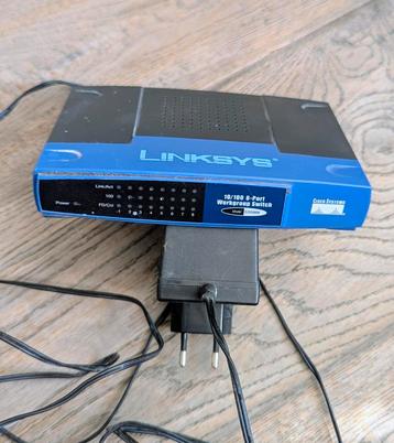 Linksys EZXS88W 8-Port Switch beschikbaar voor biedingen