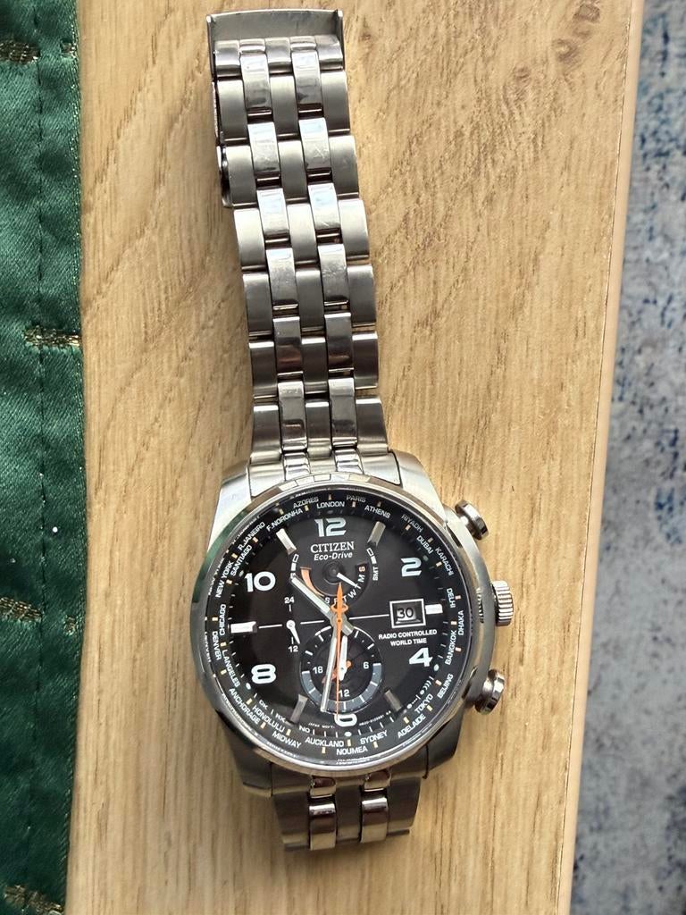 Citizen Heren horloge, Ophalen, Zo goed als nieuw, Staal, Citizen