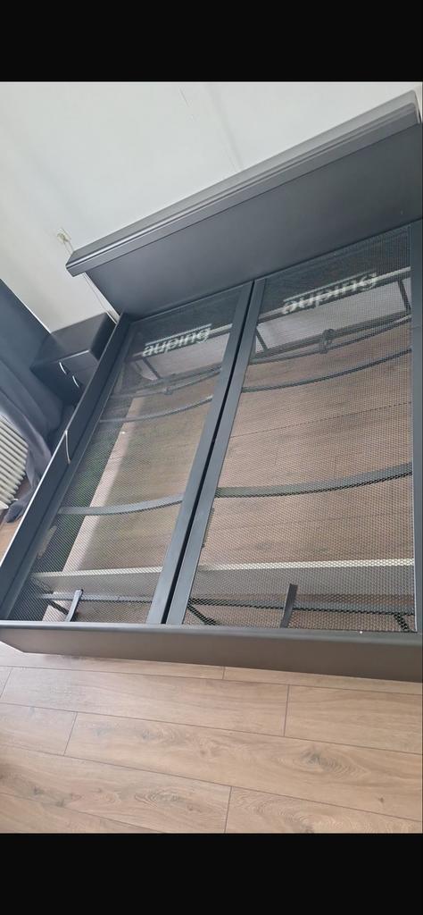 Auping Verstelbaar Onderstel 180x200, Huis en Inrichting, Slaapkamer | Bedden, Gebruikt, Tweepersoons, 180 cm, 200 cm, Metaal