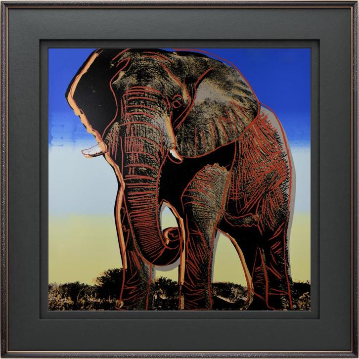 Andy Warhol Endangered Species, Antiek en Kunst, Kunst | Litho's en Zeefdrukken, Ophalen of Verzenden