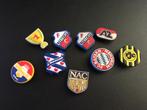 Crocs voetbal schoenbedels jibbitz fc Utrecht verkocht, Verzamelen, Speldjes, Pins en Buttons, Ophalen of Verzenden, Zo goed als nieuw
