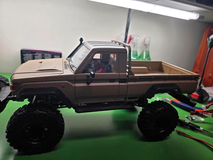 Killerbody Toyota Hard Body - RC Auto, Hobby en Vrije tijd, Modelbouw | Auto's en Voertuigen, Gebruikt, Auto, Groter dan 1:32