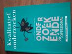 Wendy Jansen - Kwalitatief Onderzoeken, Wendy Jansen; René Brohm, Ophalen of Verzenden, Zo goed als nieuw, Nederlands