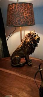 Leeuw Lamp met Luipaardmotief, Ophalen, Stof, Zo goed als nieuw, Minder dan 100 cm