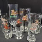 7x Hertog Jan glazen (in 1 koop), Verzamelen, Glas en Borrelglaasjes, Verzenden, Gebruikt, Bierglas