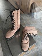 Oxmox Dameslaarzen Halfhoog - Maat 40, Ophalen of Verzenden, Zo goed als nieuw, Beige, Lage of Enkellaarzen