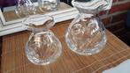Kristallen onbeschadigde Vazen Bloemmotief NACHTMAN, Antiek en Kunst, Ophalen of Verzenden