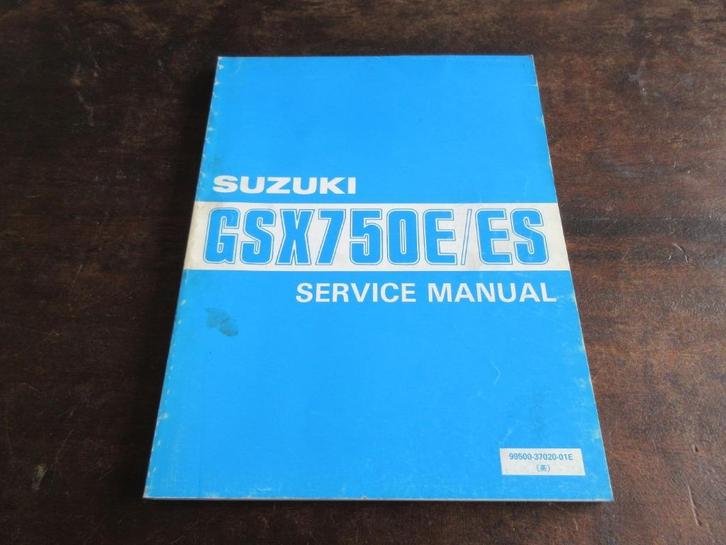 Suzuki GSX750E GSX750ES werkplaatshandboek manual, Motoren, Handleidingen en Instructieboekjes, Suzuki, Ophalen of Verzenden