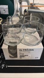 8x glas ikea frödja, Verzamelen, Glas en Borrelglaasjes, Ophalen, Zo goed als nieuw, Overige typen