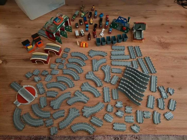 Thomas de Trein Baan & Treinen - Grote Set!, Kinderen en Baby's, Speelgoed | Thomas de Trein, Ophalen of Verzenden