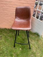 Leuke barkruk van leer, Ophalen, Gebruikt, 60 tot 90 cm, Leer