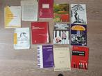 diverse bladmuziek boeken notenschrift piano keyboard gitaar, Muziek en Instrumenten, Gebruikt, Les of Cursus, Ophalen of Verzenden