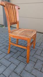 Teak hout stoel is zeer sterk moet een nieuwe laklaag op, Ophalen, Gebruikt, Overige kleuren, Eén