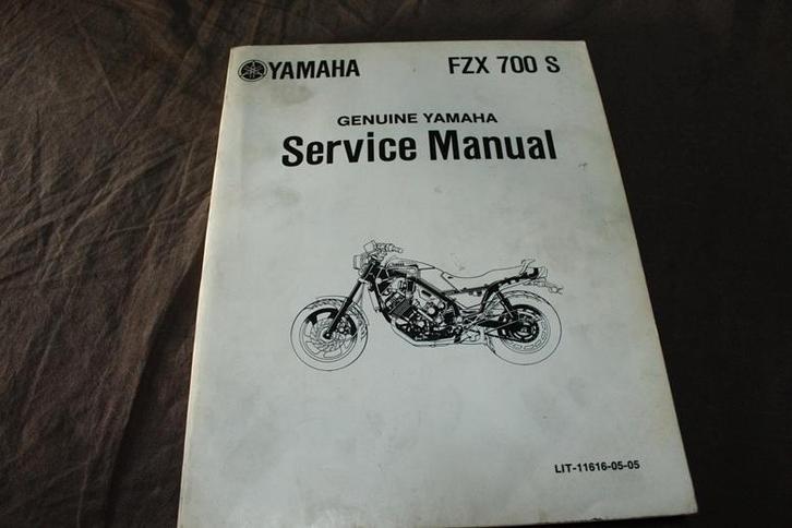 Yamaha FZX700 S  SC 1985/86  motorcycle service manual Fazer, Motoren, Handleidingen en Instructieboekjes, Yamaha, Ophalen of Verzenden
