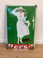 Emaille bord, Verzamelen, Ophalen of Verzenden, Gebruikt, Reclamebord