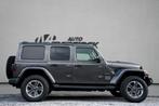 Jeep Wrangler 2.2D Sahara / Leder/ Touch Navigatie/ Cruise C, Origineel Nederlands, Te koop, 2100 kg, Zilver of Grijs