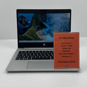 HP ProBook 430 G7 Laptop | Intel Core i5 10210U 1.6GHz 256GB beschikbaar voor biedingen