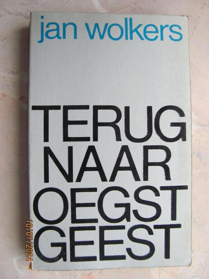 BOEK Jan WOLKERS Terug naar OEGSTGEEST 9e druk 1966 IZGS, Boeken, Literatuur, Gelezen, Nederland, Ophalen of Verzenden