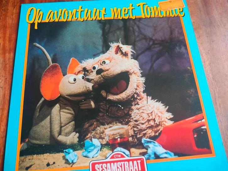 Sesamstraat - Op Avontuur met Tommie Vinyl LP, Cd's en Dvd's, Vinyl | Kinderen en Jeugd, Gebruikt, Muziek, Tot 2 jaar, 3 tot 5 jaar