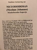 broeder Doodeman x Asma 1921 Nibbixwoud 2006 Tilburg, Verzamelen, Ophalen of Verzenden