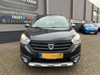 Dacia Lodgy 1.2 TCe Stepway 116PK 7Pers,Navi,Airco,Cruise,Is, Voorwielaandrijving, Stof, Gebruikt, Origineel Nederlands