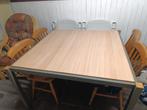 Eettafel - Stevig en Praktisch, Huis en Inrichting, Ophalen of Verzenden, Modern, Vier personen, Rechthoekig