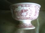 Societe ceramique Teadrinker rood kastkom, Antiek en Kunst, Antiek | Servies los, Ophalen of Verzenden