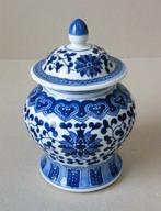 Chinese gemberpot in blauw / wit decor, Ophalen of Verzenden