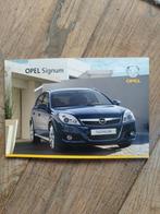 Opel Signum brochure 2007, Boeken, Nieuw, Opel, Ophalen of Verzenden, Opel