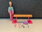 Barbie Turnpop Speelset, Ophalen of Verzenden, Zo goed als nieuw, Barbie