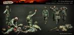 D-144,RESIN 1-35,U.S. Army Airborne and German Soldiers, Ophalen of Verzenden, Nieuw, 1:35 tot 1:50