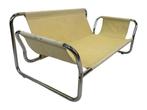Vintage bauhaus bankje Johan Bertil Borkum jaren 80 Ikea, Ophalen, Vintage Ikea, Tweepersoons, 75 tot 100 cm