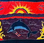 Bali Sarong nieuw met Dolfijn illustratie, Antiek en Kunst, Ophalen of Verzenden