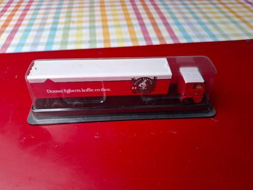 Scania 143M 450 truck trailer EFSI promo Douwe Egberts MIB, Hobby en Vrije tijd, Modelauto's | 1:87, Nieuw, Bus of Vrachtwagen