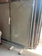 Gehard glazen douchedeur, Doe-het-zelf en Verbouw, Glas en Ramen, Ophalen, Gebruikt, Glasplaat, 160 cm of meer