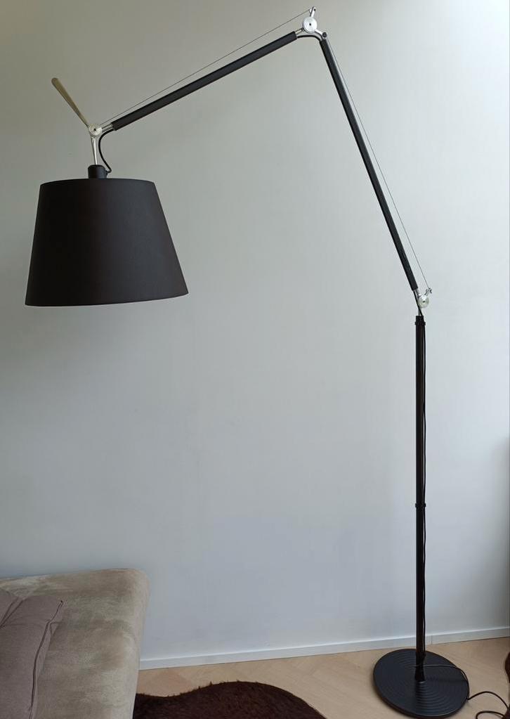 Artemide Tolomeo Mega vloerlamp, Huis en Inrichting, Lampen | Vloerlampen, Zo goed als nieuw, 200 cm of meer, Metaal, Overige materialen