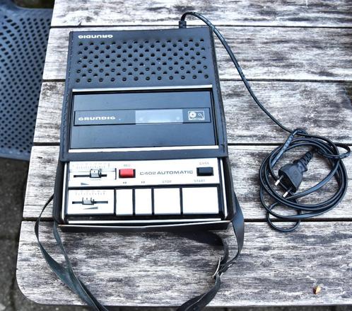 Vintage Cassettespeler  Grundig, Audio, Tv en Foto, Cassettedecks, Enkel, Overige merken, Tape counter, Ophalen