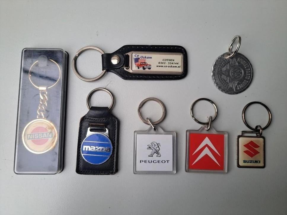 Auto sleutelhangers., Verzamelen, Sleutelhangers, Ophalen of Verzenden, Merk