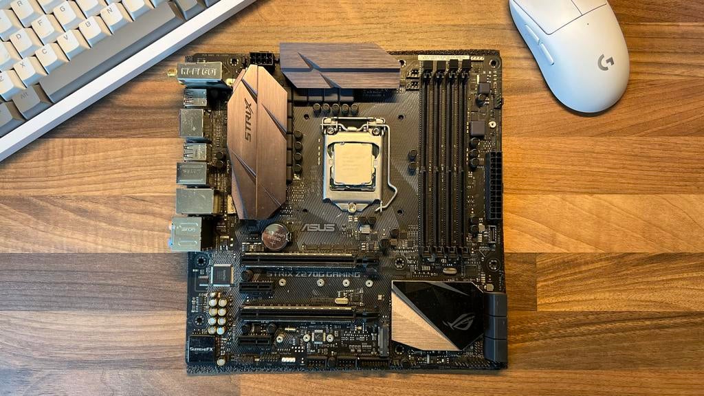 Asus Strix z270G Gaming + Intel i5-7600k + Cooler, Computers en Software, Processors, Ophalen of Verzenden, Gebruikt, 4-core, 3 tot 4 Ghz