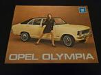 Brochure Opel Olympia 1968, Ophalen of Verzenden, Zo goed als nieuw, Opel