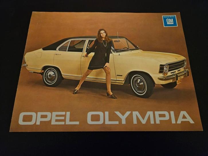 Brochure Opel Olympia 1968, Boeken, Auto's | Folders en Tijdschriften, Zo goed als nieuw, Opel, Ophalen of Verzenden