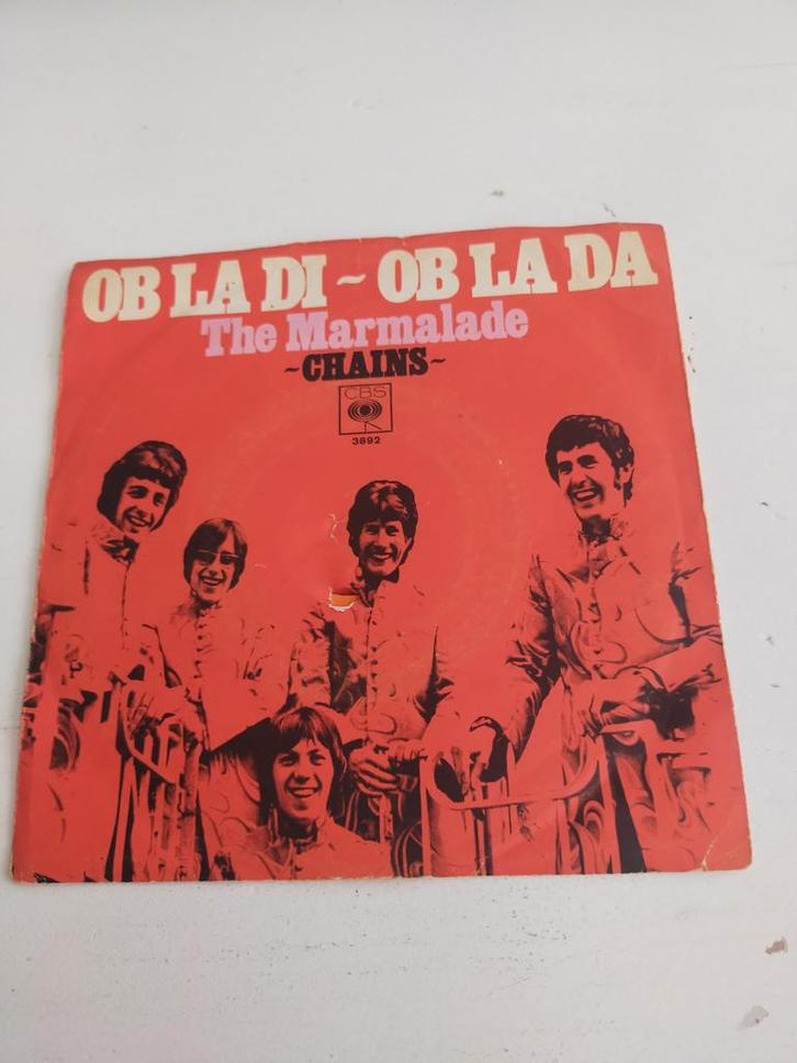 The Marmalade , ob la di ob la da, Cd's en Dvd's, Vinyl Singles, Zo goed als nieuw, Pop, Ophalen of Verzenden