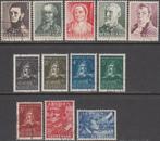 Nederland 392/396, 397/401 en 402/403 Legioen gestempeld, Postzegels en Munten, Postzegels | Nederland, Ophalen of Verzenden, Na 1940