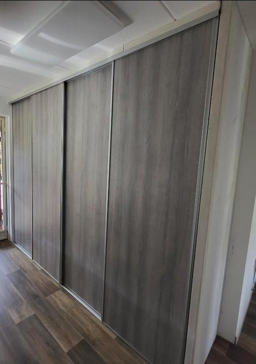 Eiken Schuifdeuren - 4 stuks, Huis en Inrichting, Kasten | Kledingkasten, Zo goed als nieuw, 200 cm of meer, 50 tot 100 cm, Minder dan 25 cm