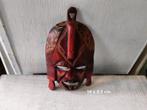 Houten Masker - Handgemaakt, Antiek en Kunst, Ophalen of Verzenden