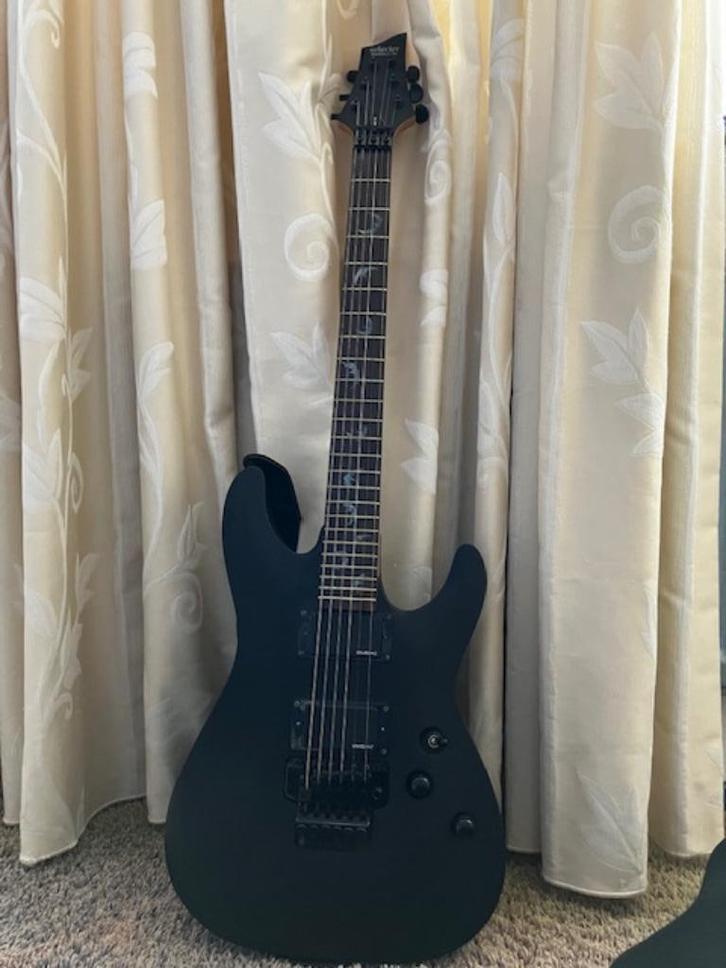 Schecter Damien-6 FR (2008) – Elektrische gitaar, Muziek en Instrumenten, Snaarinstrumenten | Gitaren | Elektrisch, Gebruikt, Solid body