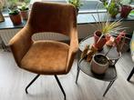 4 eetkamerstoelen (draaistoelen) Master Vintage Goud, Ophalen, Overige kleuren, Zo goed als nieuw, Vier