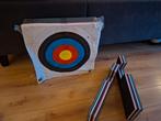 Extra Dik Schietschijf + Papieren Schijf, Sport en Fitness, Handboogschieten, Ophalen, Nieuw, Doelwit
