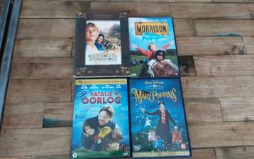 4x Dvd. Kruistocht in spijkerbroek 3disc, Mary Poppins, beschikbaar voor biedingen